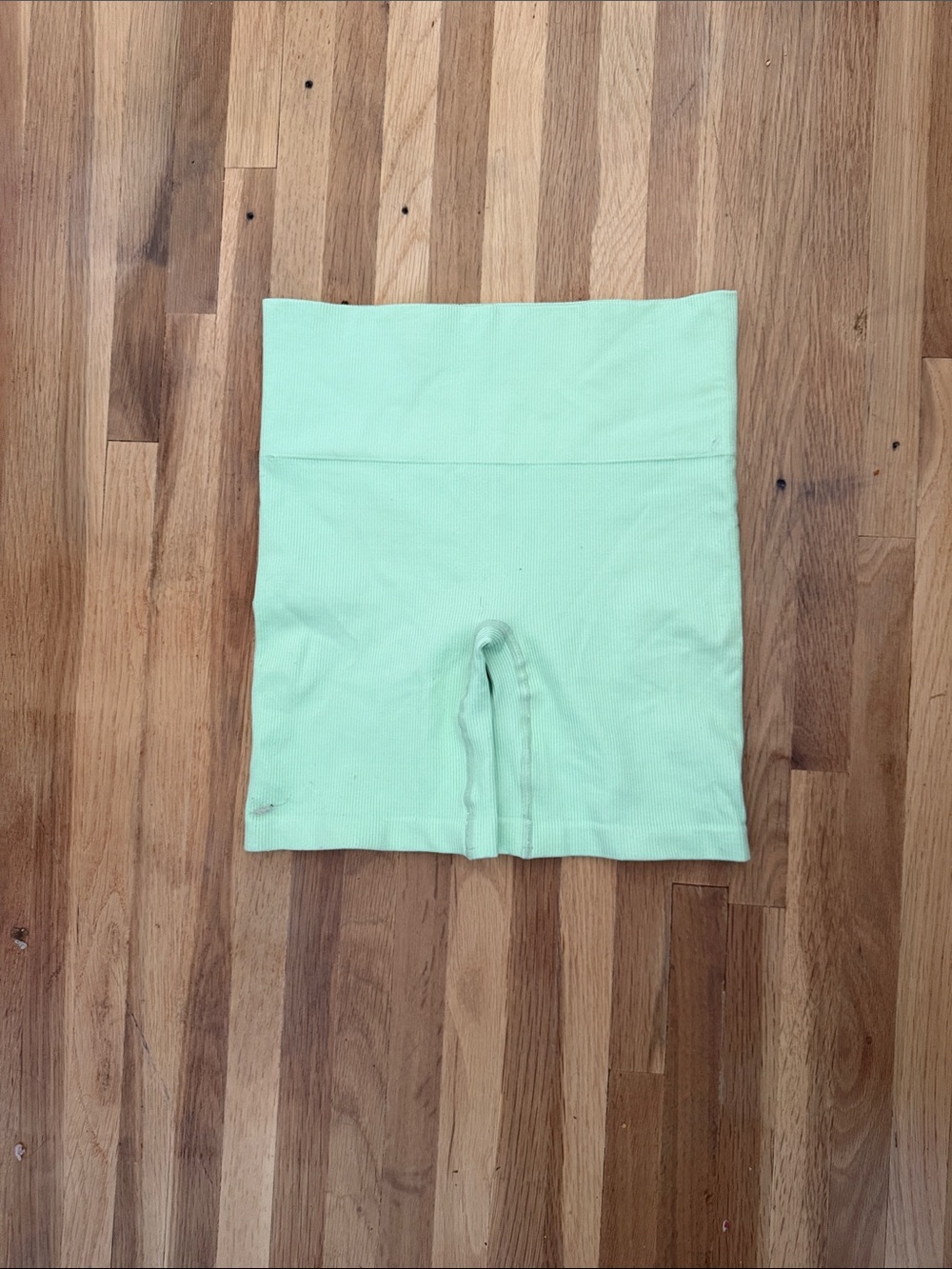 Aritzia Light Mint Green Athletic Bike Shorts